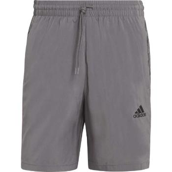 adidas 3-STRIPES SHORTS Pánské fotbalové šortky, tmavě šedá, velikost