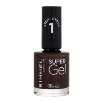 Rimmel London Super Gel STEP1 12 ml lak na nehty pro ženy 057 Cola Fizz