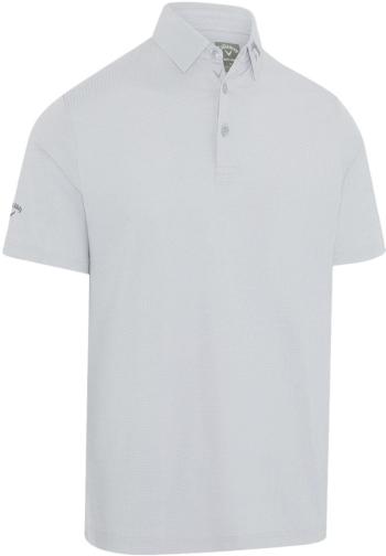 Callaway Classic Jacquard Mens Gray Dawn 3XL Polo košile