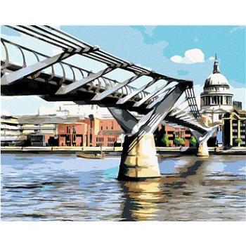 Millennium Bridge v Londýně, 40×50 cm, vypnuté plátno na rám (6051981)