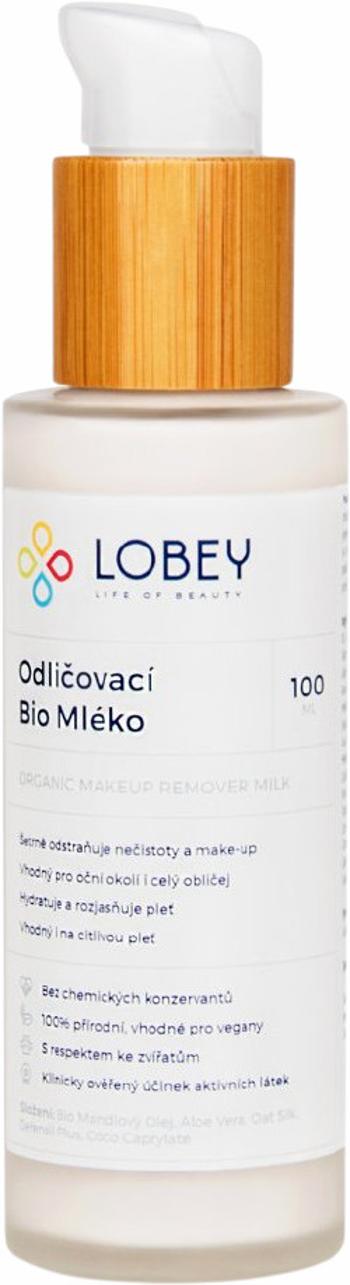 Lobey BIO Odličovací mléko 100 ml