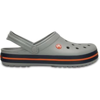 Crocs CROCBAND Unisex pantofle, šedá, velikost 38/39