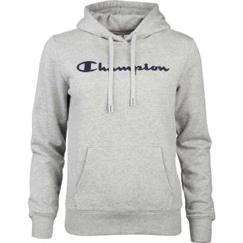 Champion HOODED SWEATSHIRT Dámská mikina, šedá, velikost L