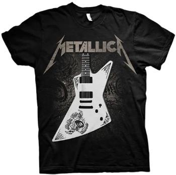 Metallica Tričko Papa Het Guitar Black L