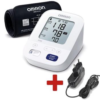 OMRON M3 Comfort intelli +ZDROJ (SET), 4roky záruka (2197)