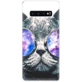 iSaprio Galaxy Cat pro Samsung Galaxy S10+ (galcat-TPU-gS10p)