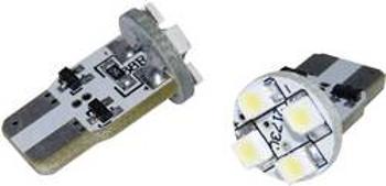 SMD LED žárovka Eufab T10, 13296, 0,8 W, W2.1x9.5d, bílá, 2 ks