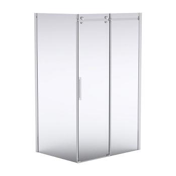A-Interiéry Posuvné sprchové dveře do niky Houston 014P (140x200 cm | Transparent) houston_014p