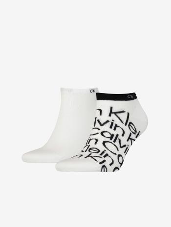 Calvin Klein Underwear	 Ponožky 2 páry Bílá
