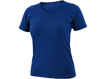 Tričko CXS ELLA, dámské, krátký rukáv, středně modrá, vel. L