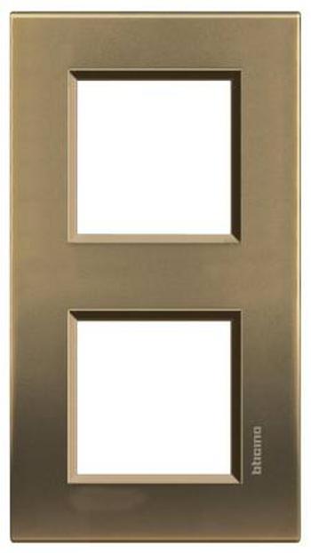 Legrand rám Living&Light bronzová LNA4802M2BZ