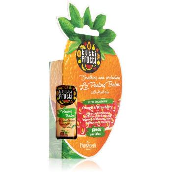 Farmona Tutti Frutti Orange & Strawberry peeling na rty s vyhlazujícím efektem 10 g