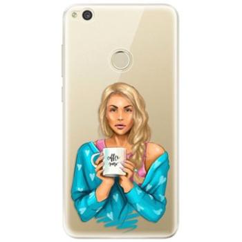 iSaprio Coffe Now - Blond pro Huawei P9 Lite (2017) (cofnoblo-TPU2_P9L2017)