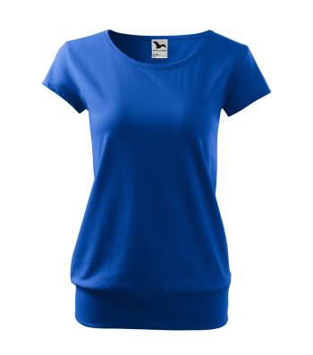 MALFINI Dámské tričko City - Královská modrá | XS
