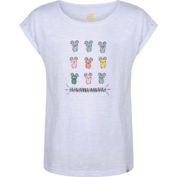 Hannah KAIA JR Dívčí tričko, bílá, velikost 164