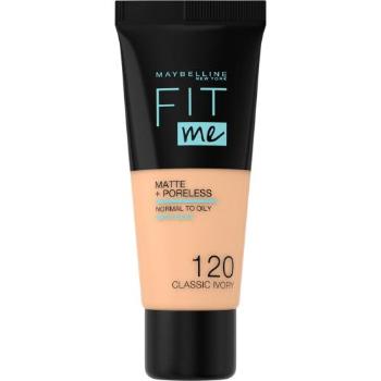 Maybelline Fit Me! Matte + Poreless 30 ml make-up pro ženy 120 Classic Ivory