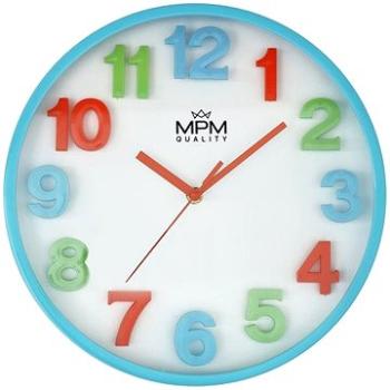 MPM Nástěnné plastové hodiny E01.4186.30 (8591212083384)