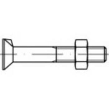 Zápustné šrouby s jedním nosem TOOLCRAFT 111633, N/A, M8, 40 mm, ocel, 200 ks