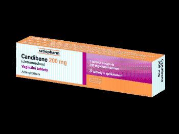 Candibene 200 mg vaginální tablety 3 ks
