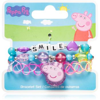 Peppa Pig Bracelet Set náramek pro děti 3 ks