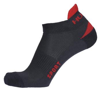 Husky Ponožky   Sport antracit/červená Velikost: L (41-44) ponožky