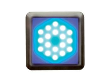 Panlux D2/NM DEKORA 2 dekorativní LED svítidlo  nerez - modrá