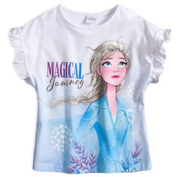 Dívčí tričko DISNEY FROZEN MAGICAL JOURNEY bílé Velikost: 110