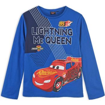 Chlapecké tričko s dlouhými rukávy DISNEY CARS PISTON CUP modré Velikost: 98