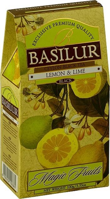 Basilur Magic Lemon & Lime papír 100 g