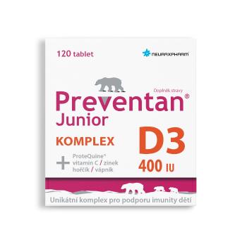 Preventan Junior Komplex D3 400 IU 120 tablet