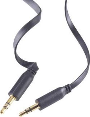 Jack audio kabel SpeaKa Professional SP-7870108, 0.50 m, černá