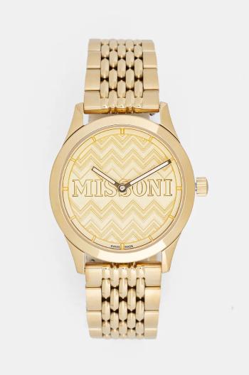 Hodinky Missoni zlatá barva, MWCCA0423