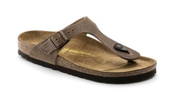 Birkenstock Gizeh NU Oiled Tabacco Brown Regular Fit hnědé 943811