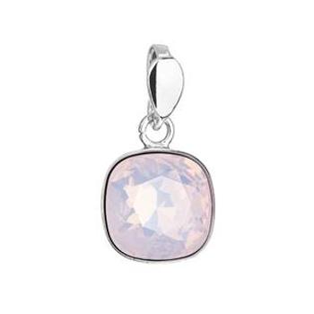 EVOLUTION GROUP CZ Stříbrný přívěšek Crystals from Swarovski® Rose Water Opal - 34224.7 Rose Water Opal