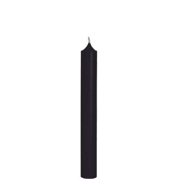 RAINBOW Dlouhé svíčky set 10 ks - černá