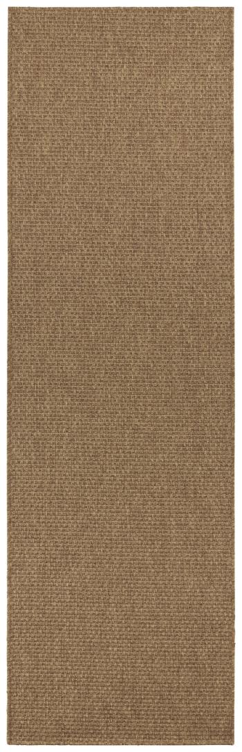 BT Carpet - Hanse Home koberce Běhoun Nature 104272 Brown - 80x500 cm Hnědá