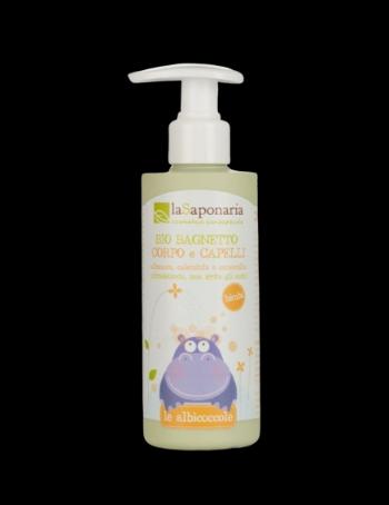 laSaponaria Jemný tělový a vlasový mycí gel pro děti BIO 200 ml