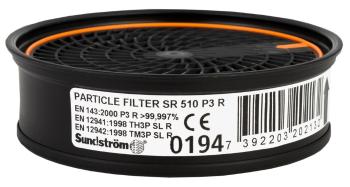 Ardon Filtr SR 510 P3 - pro polomasky | prachové částice - Černá