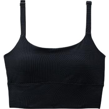 PrAna LUXARA BRALETTE Dámská sportovní podprsenka, tmavě šedá, velikost