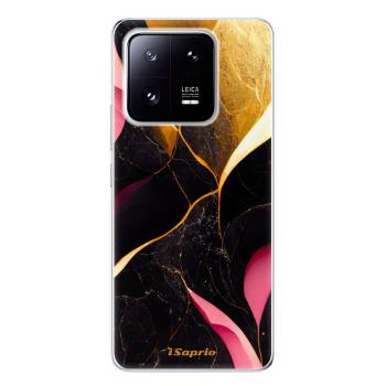 Odolné silikonové pouzdro iSaprio - Gold Pink Marble - Xiaomi 13 Pro