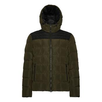 Geox M MAGNETE HOOD Pánská bunda, khaki, velikost