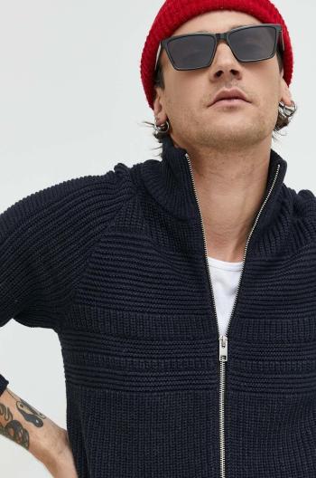 kardigan Jack & Jones pánský, tmavomodrá barva