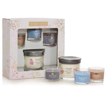 YANKEE CANDLE dárkový set 3× Sampler a 1× malá tumbler svíčka (5038581129709)