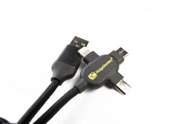 RidgeMonkey Napájecí kabel Vault USB-A to Multi Out Cable 2m