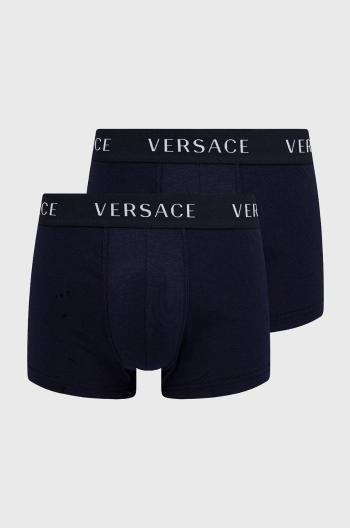 Boxerky Versace ( 2-pak) pánské, tmavomodrá barva