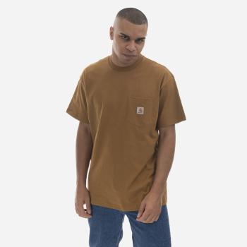 Carhartt WIP S/S Local Pocket T-Shirt I030672 HAMILTON BROWN/DUSTY H BROWN