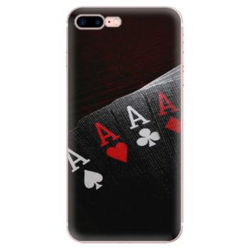 Odolné silikonové pouzdro iSaprio - Poker - iPhone 7 Plus