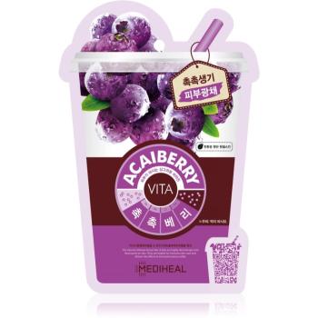 MEDIHEAL Vita Mask Acaiberry plátýnková maska se zpevňujícím účinkem 25 ml