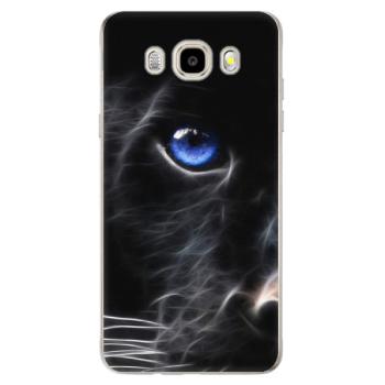 Odolné silikonové pouzdro iSaprio - Black Puma - Samsung Galaxy J5 2016