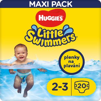 Huggies Plenky do vody Little Swimmers pro novorozence a kojence s váhou 3-8 kg 12 ks